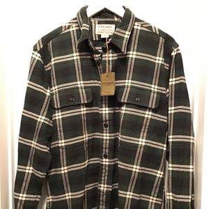 Filson long sleeve plaid shirt